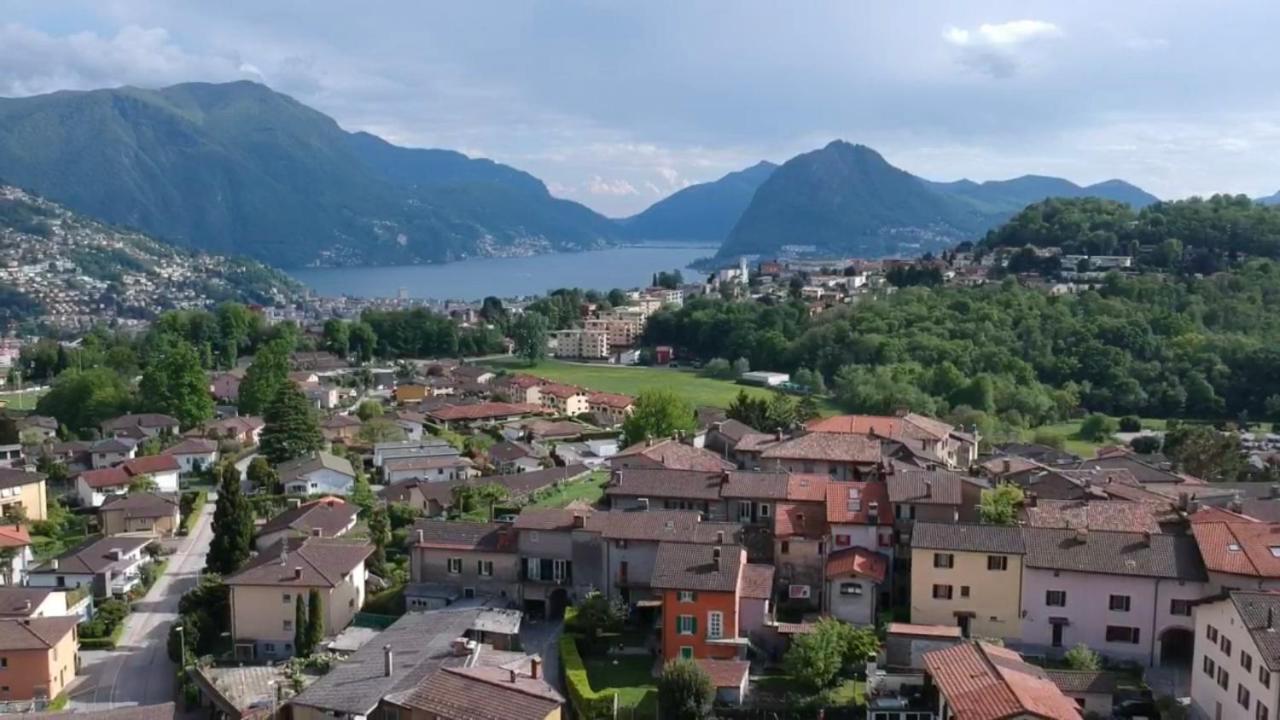 Comano Lugano Ticino - B&B Walterina Exterior foto